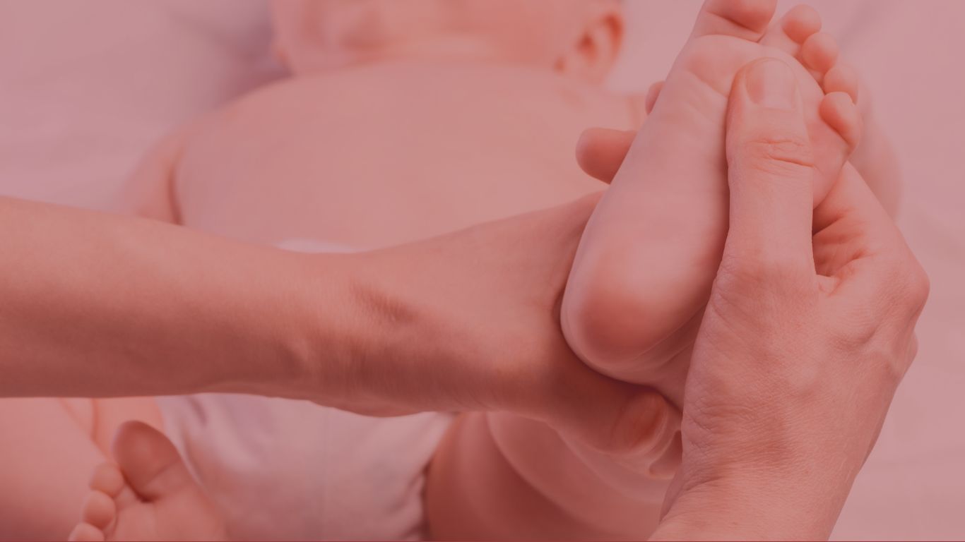 Piede bambino